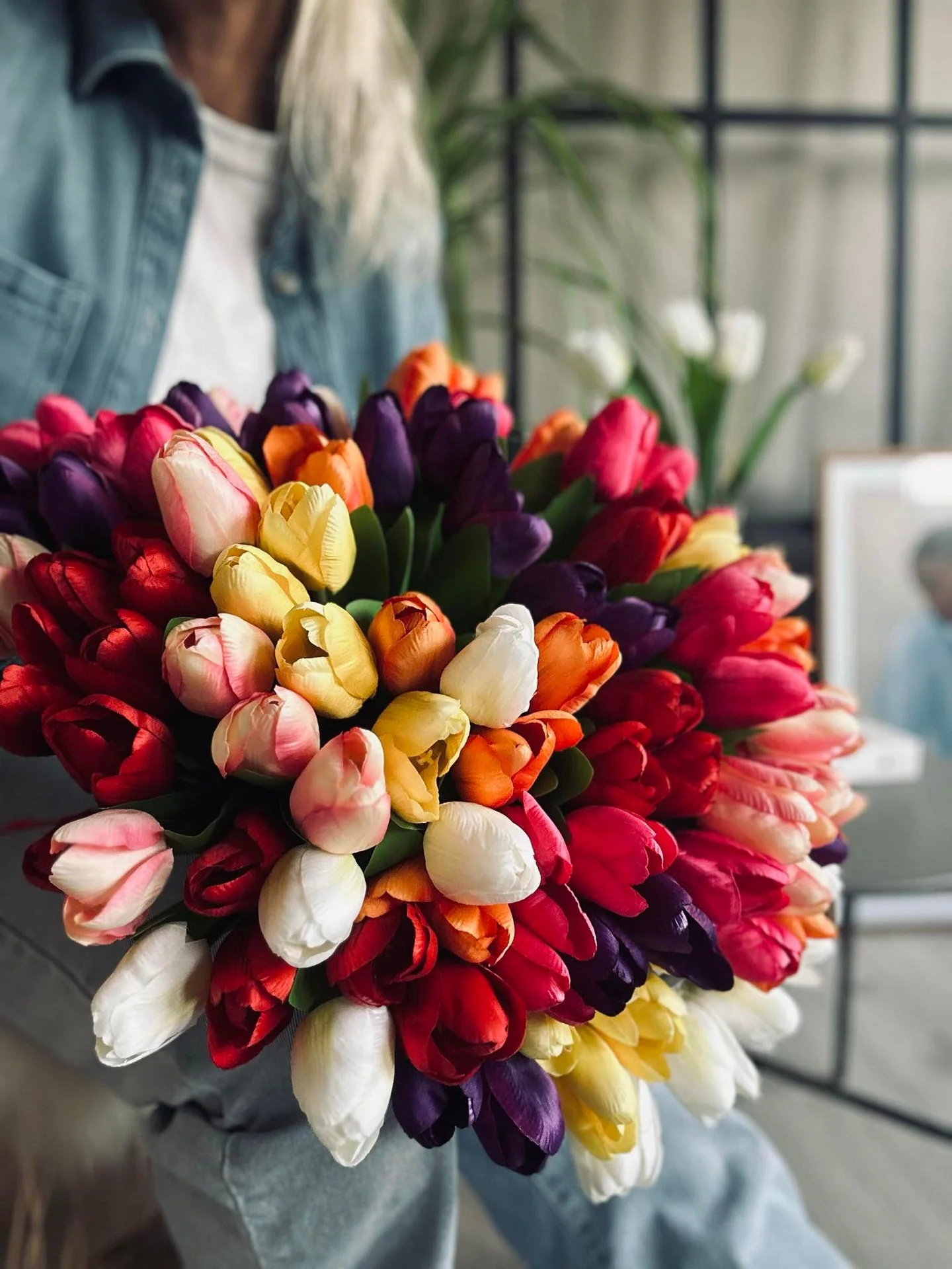 Tulipaner Silkelook– Flere farger - Image 41