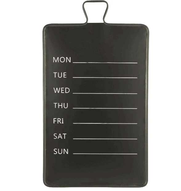 Ukekalender svart metall - Image 3