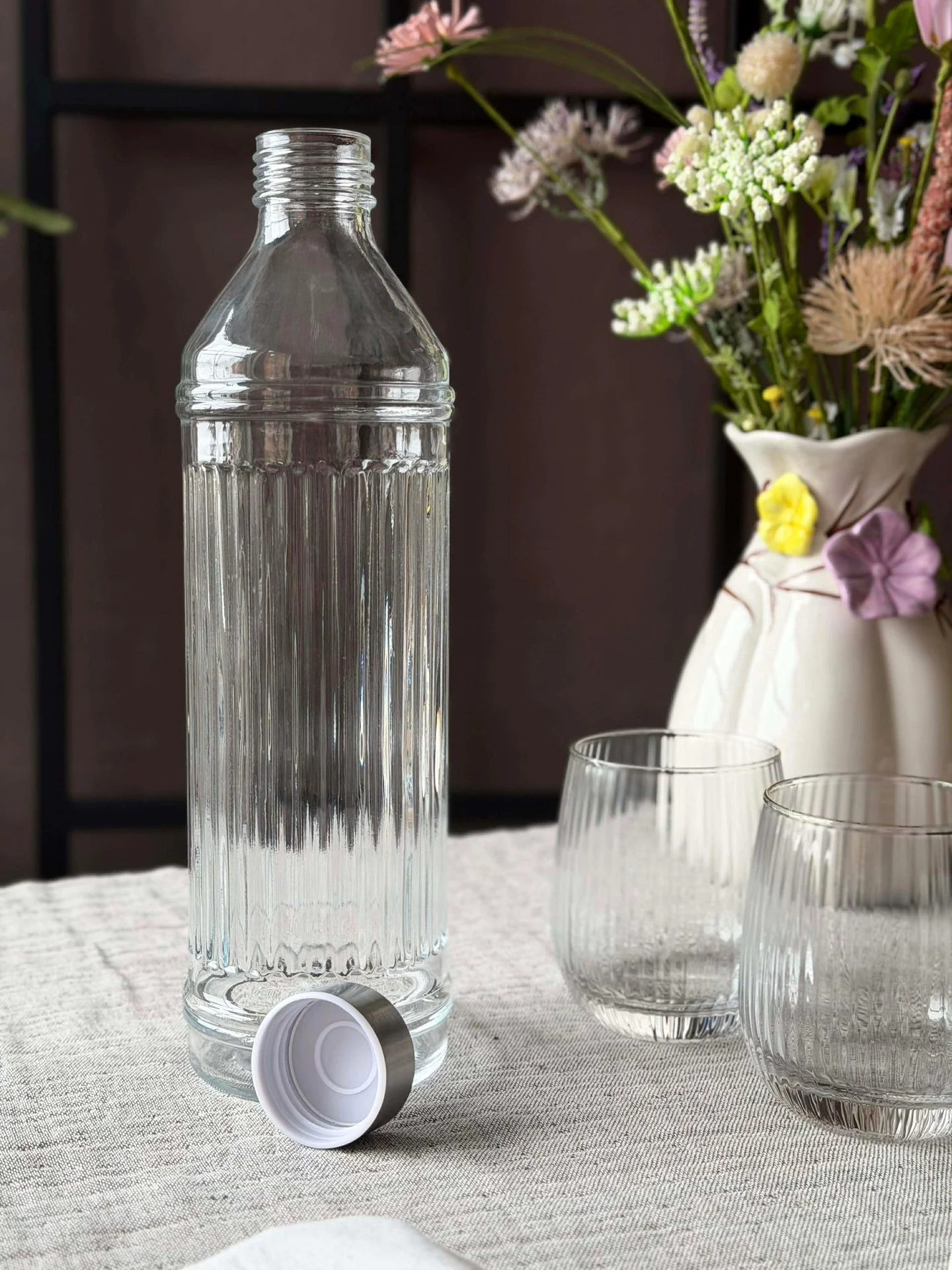 Vannflaske med metallokk - 1000 ml. - Image 3