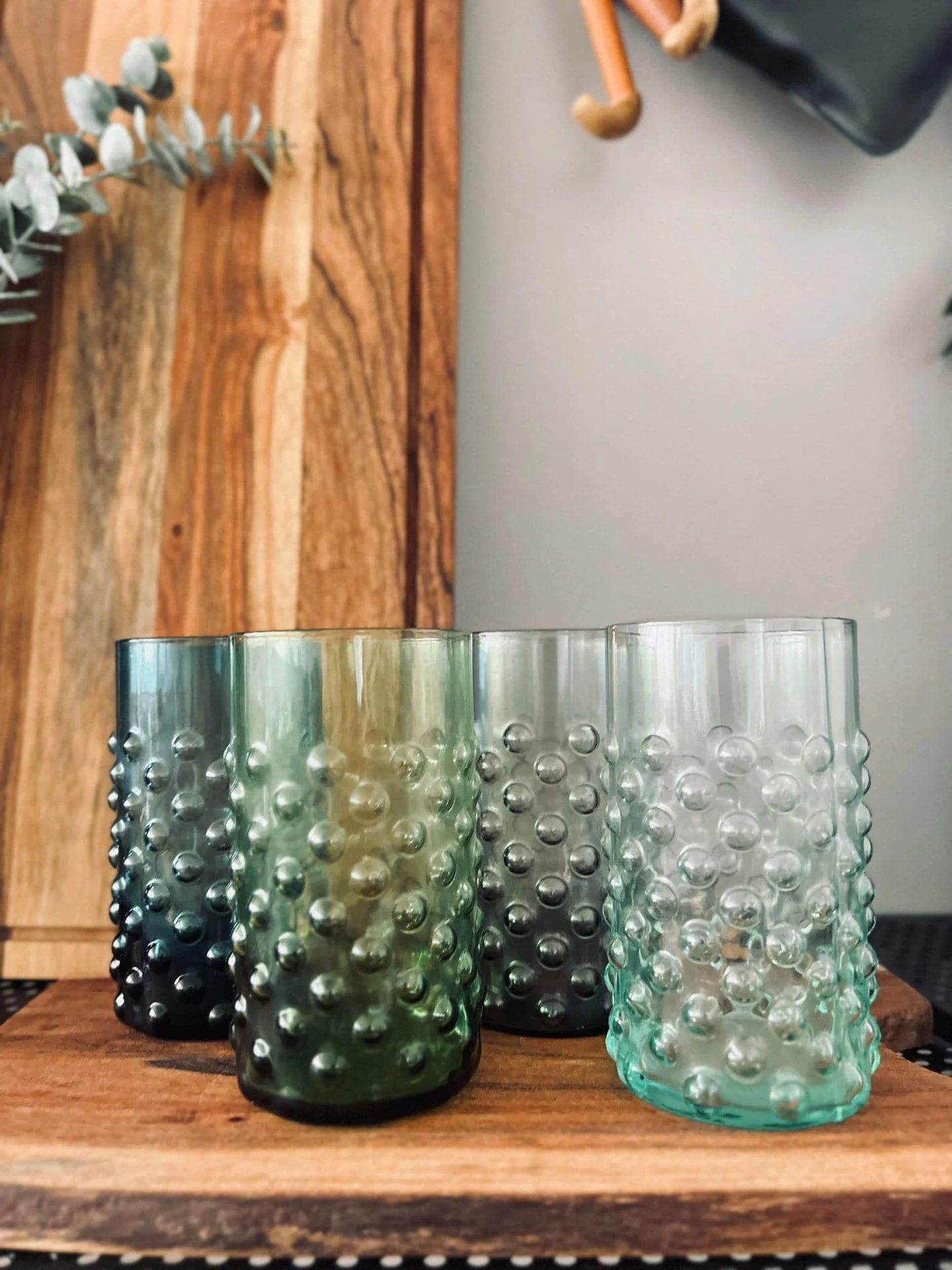 Vannglass MIX med dots - pakke med 4 stk - Image 5