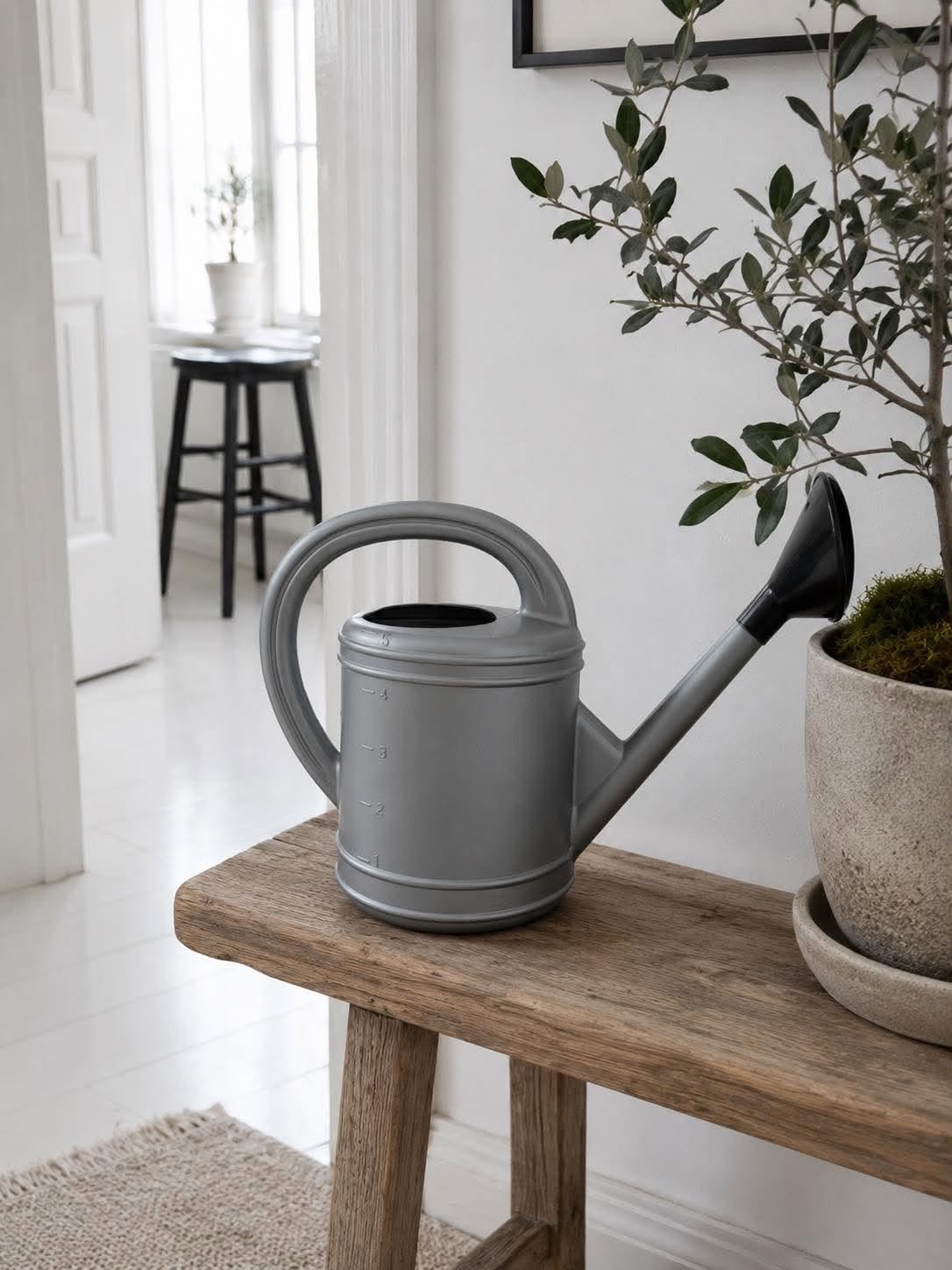 Vannkanne 5 liter – sølv – stilrent uttrykk - Image 2