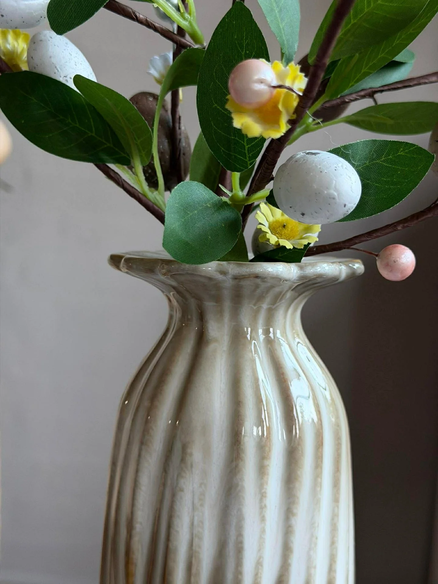 Vase flower - Beige - Image 7