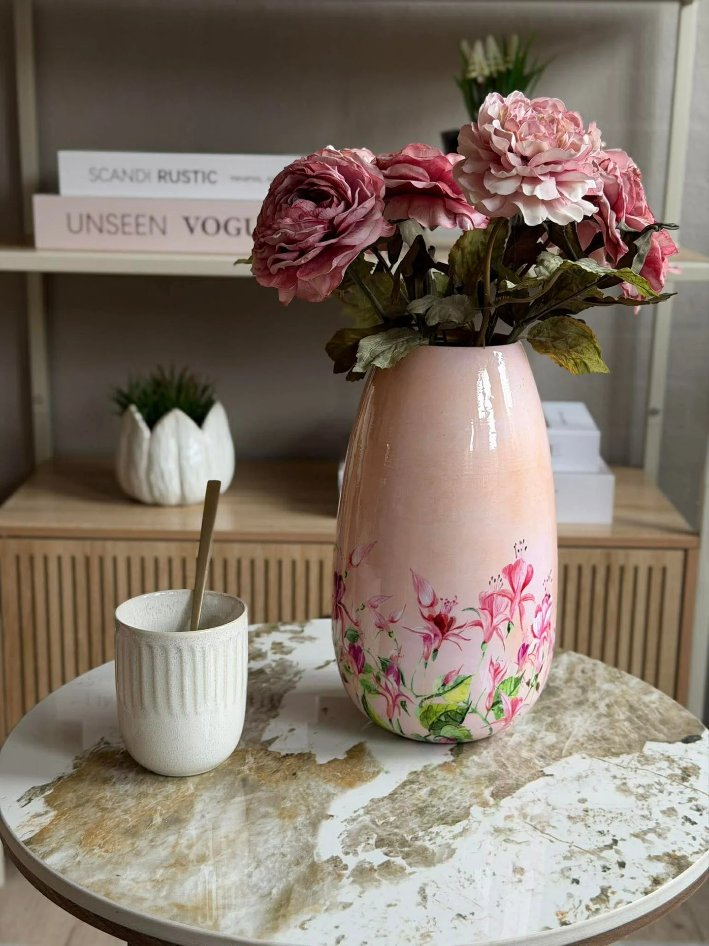 Vase - Flower print - Image 7