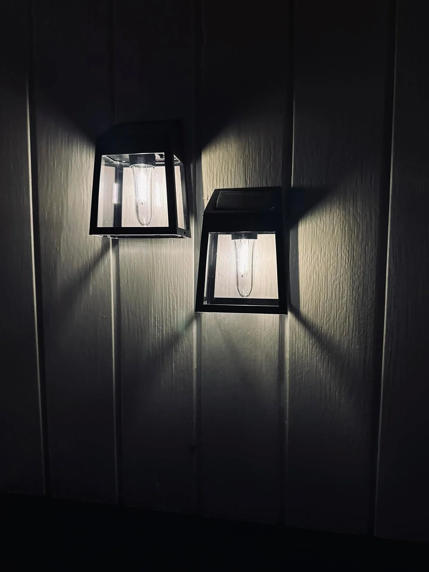 Vegglampe med solceller, pakke med 2 stk - Image 5