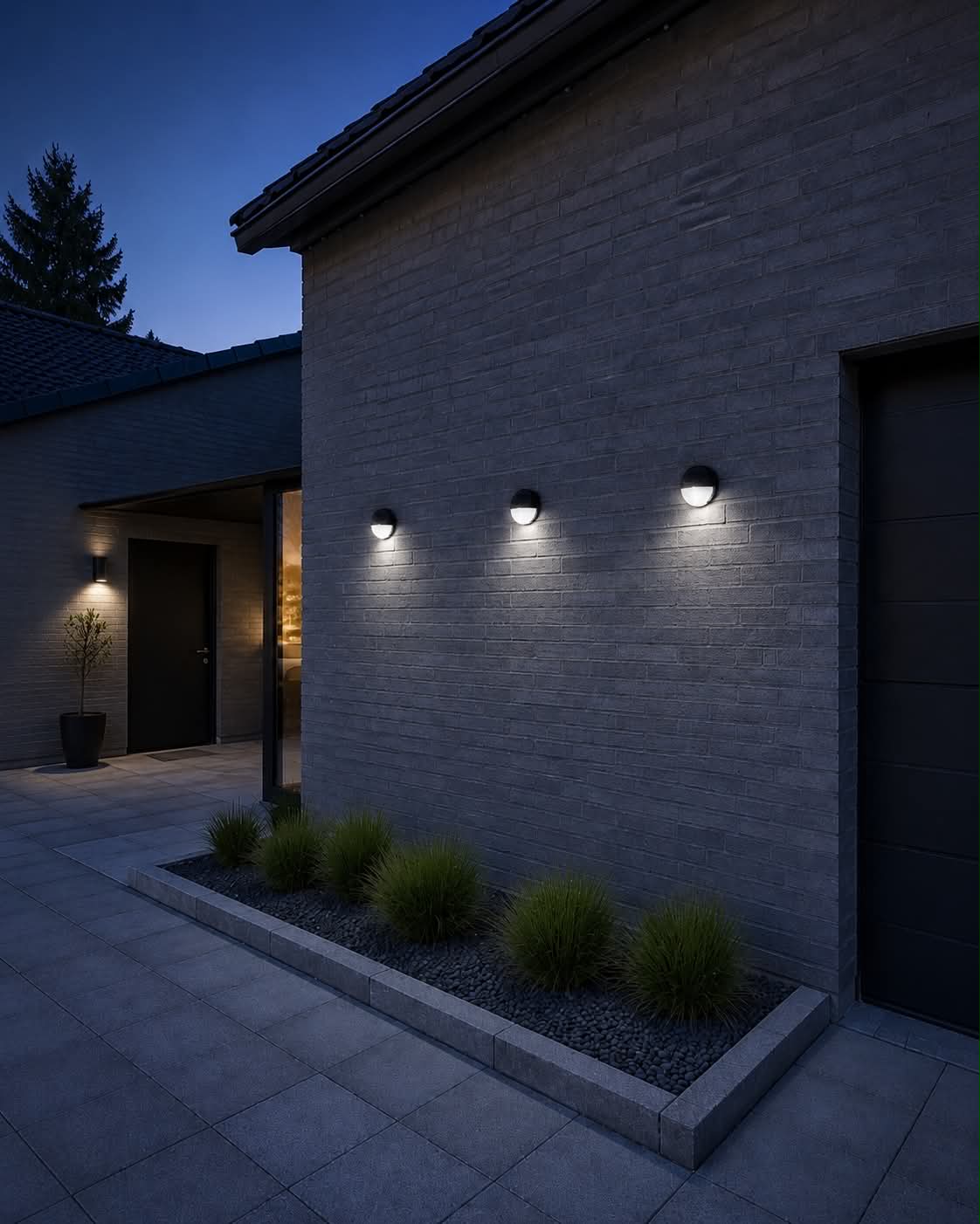 Vegglampe med solceller – Sett med 4 stk - Image 2