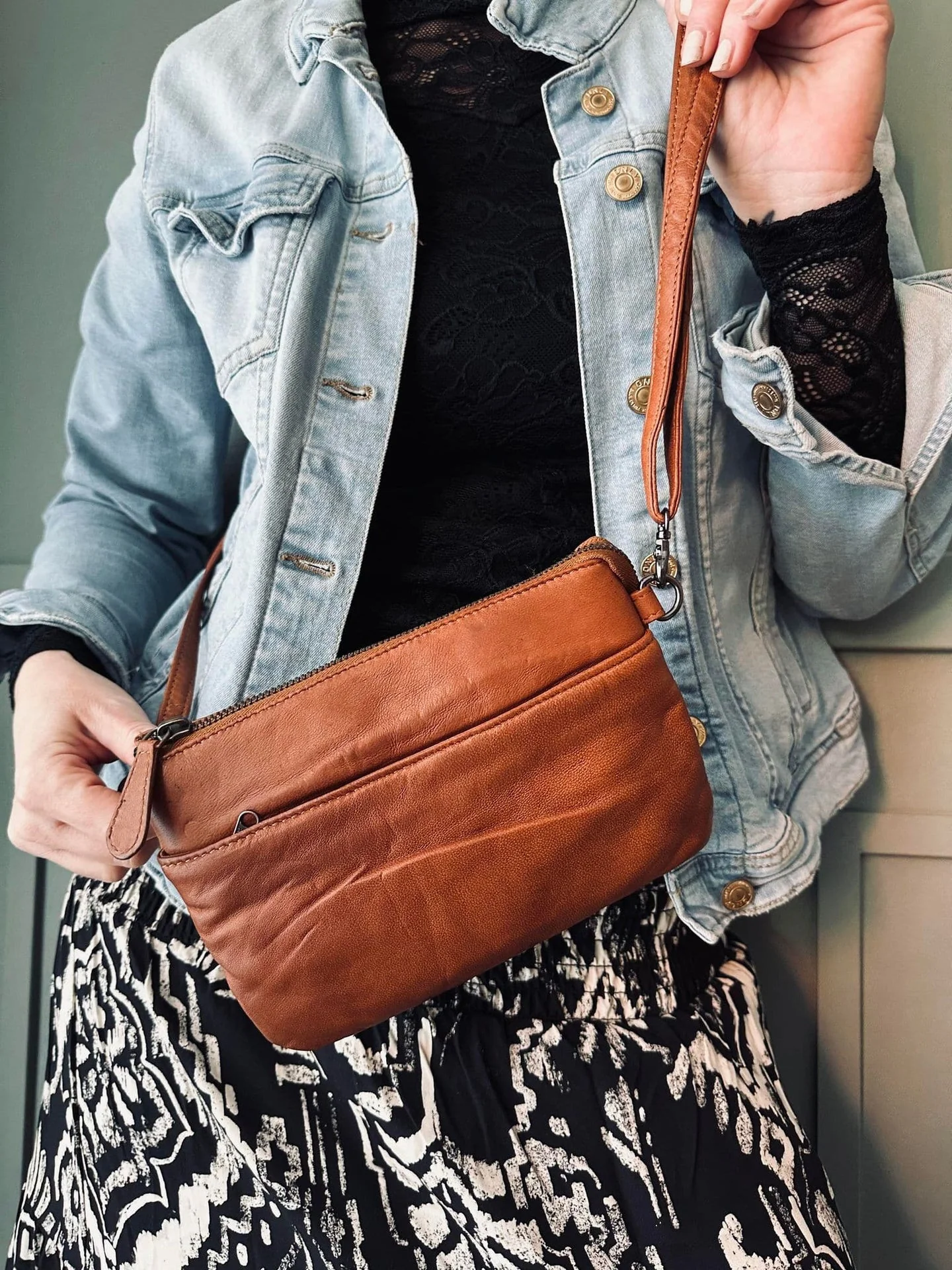 Clutch Jelva Cognac - Image 3