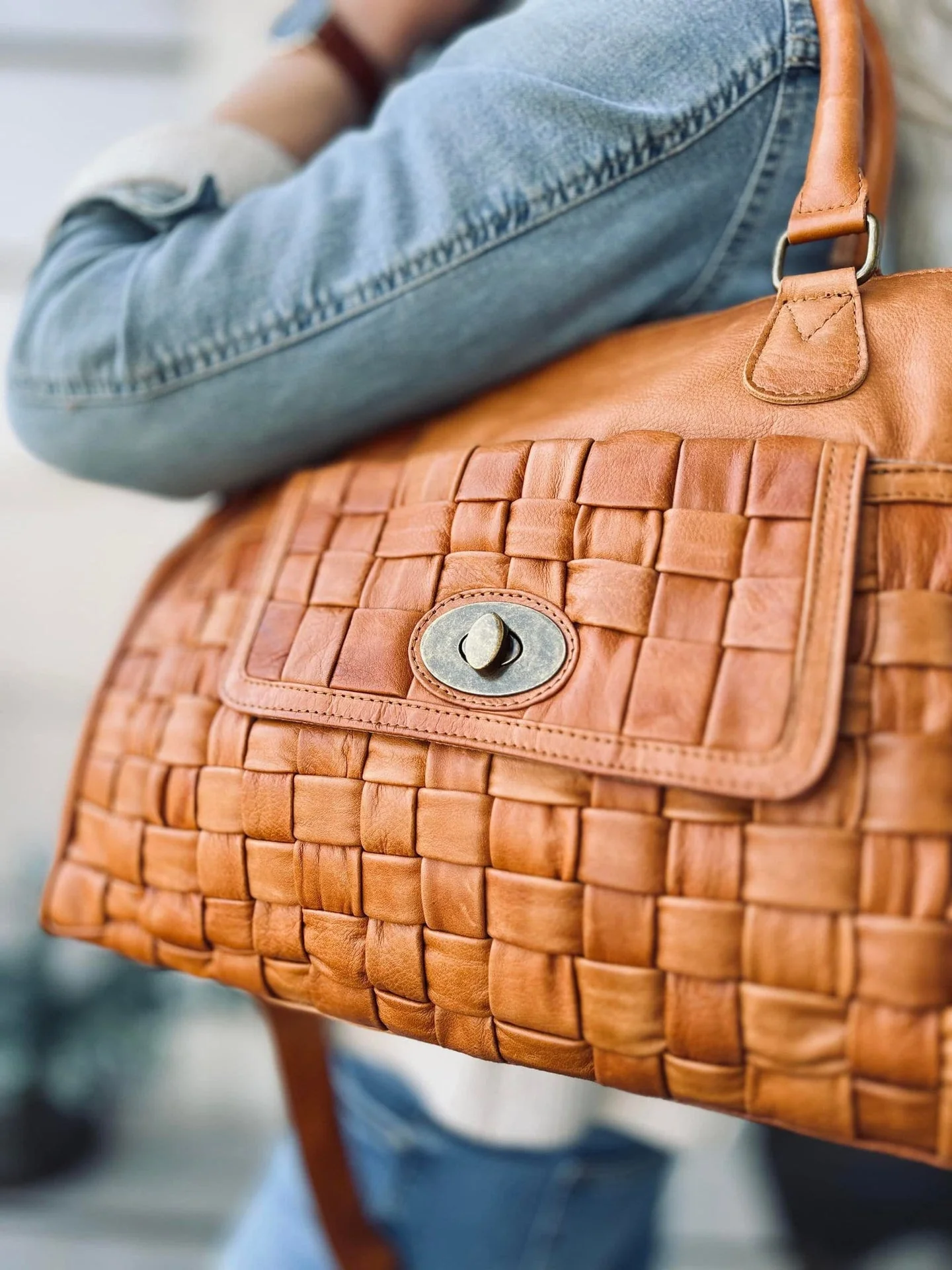 Veske KATIE cognac