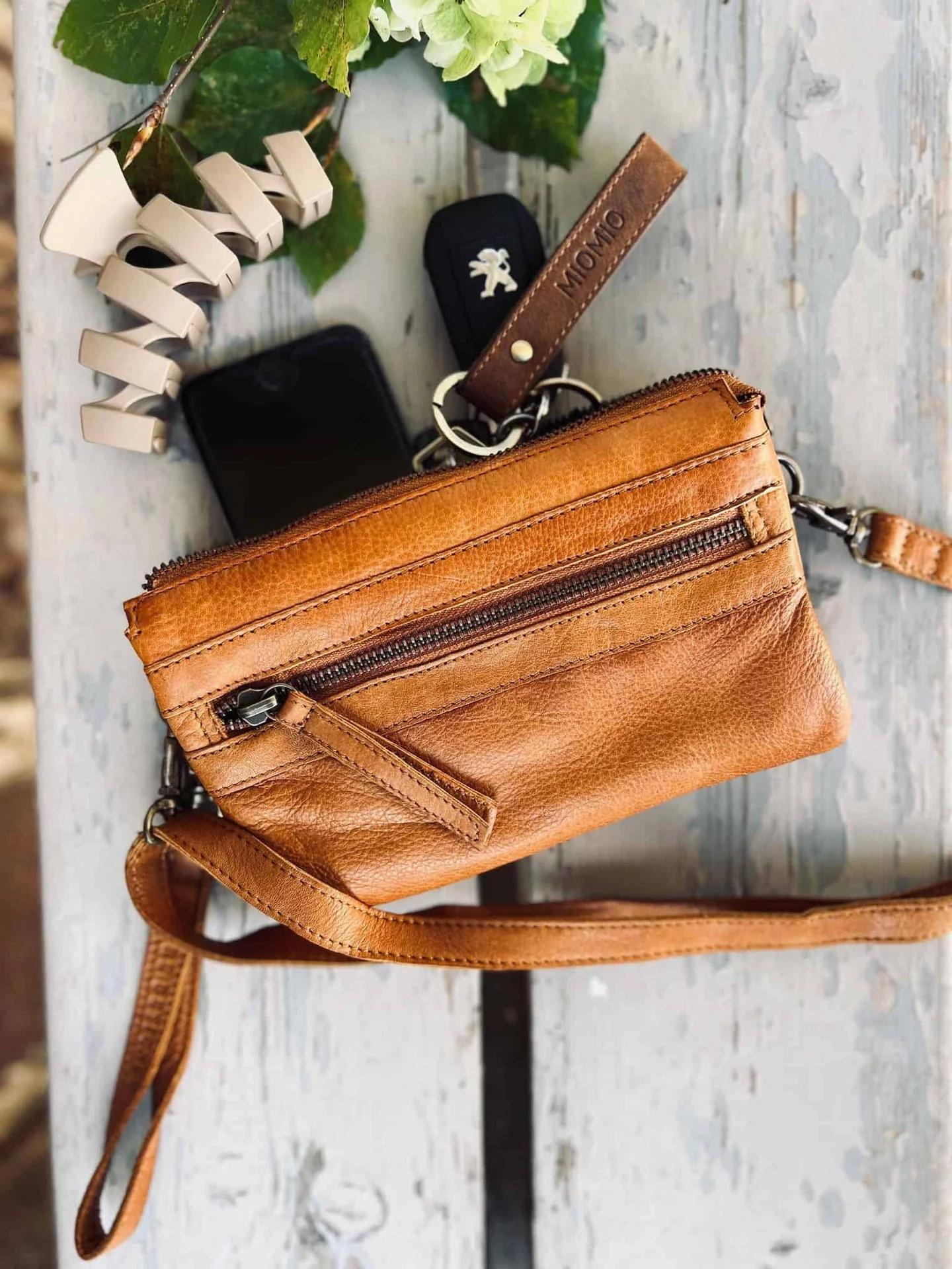 Clutch LAURA – Cognac - Image 6