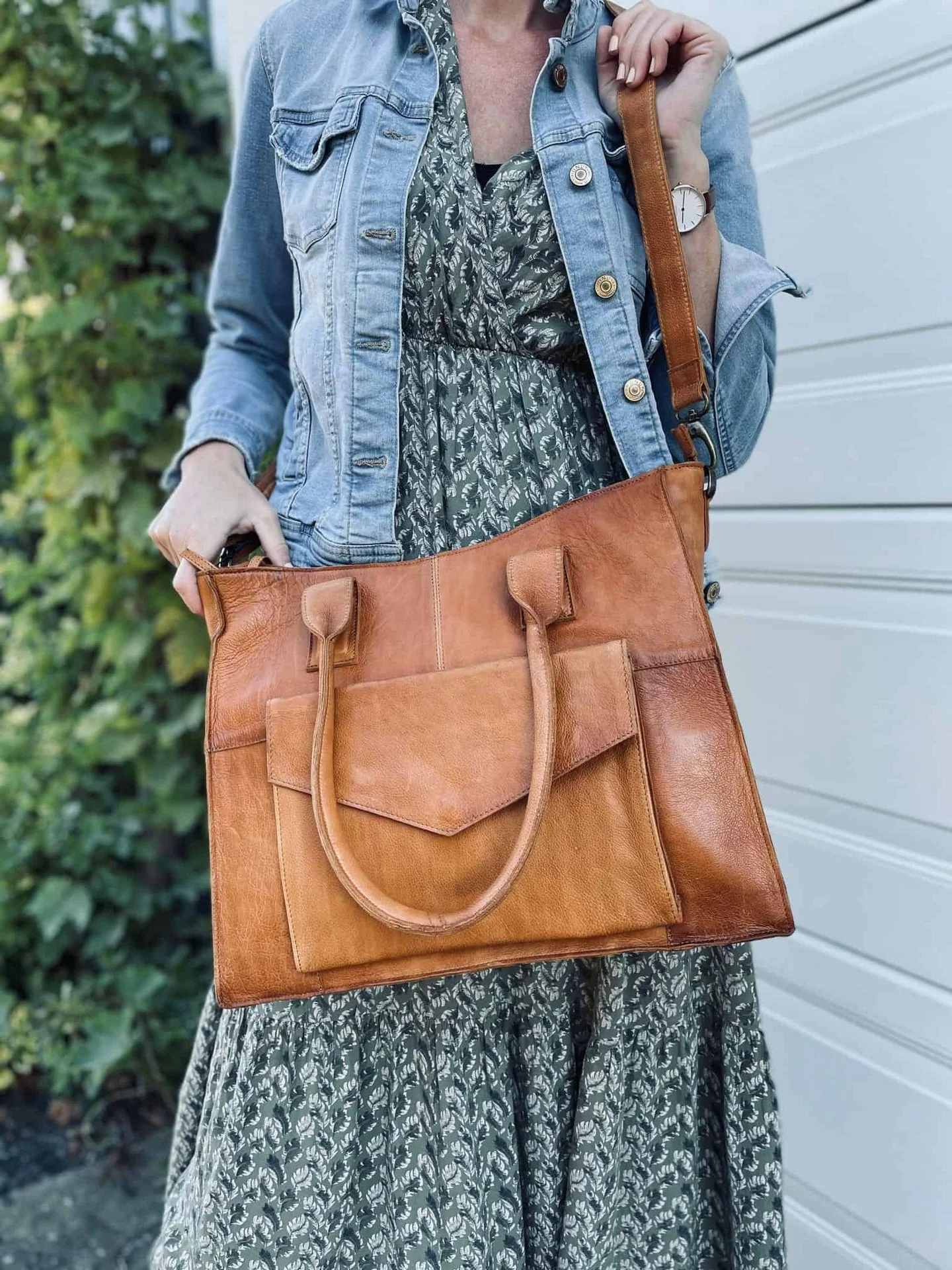 Veske Ofelia - Big Cognac