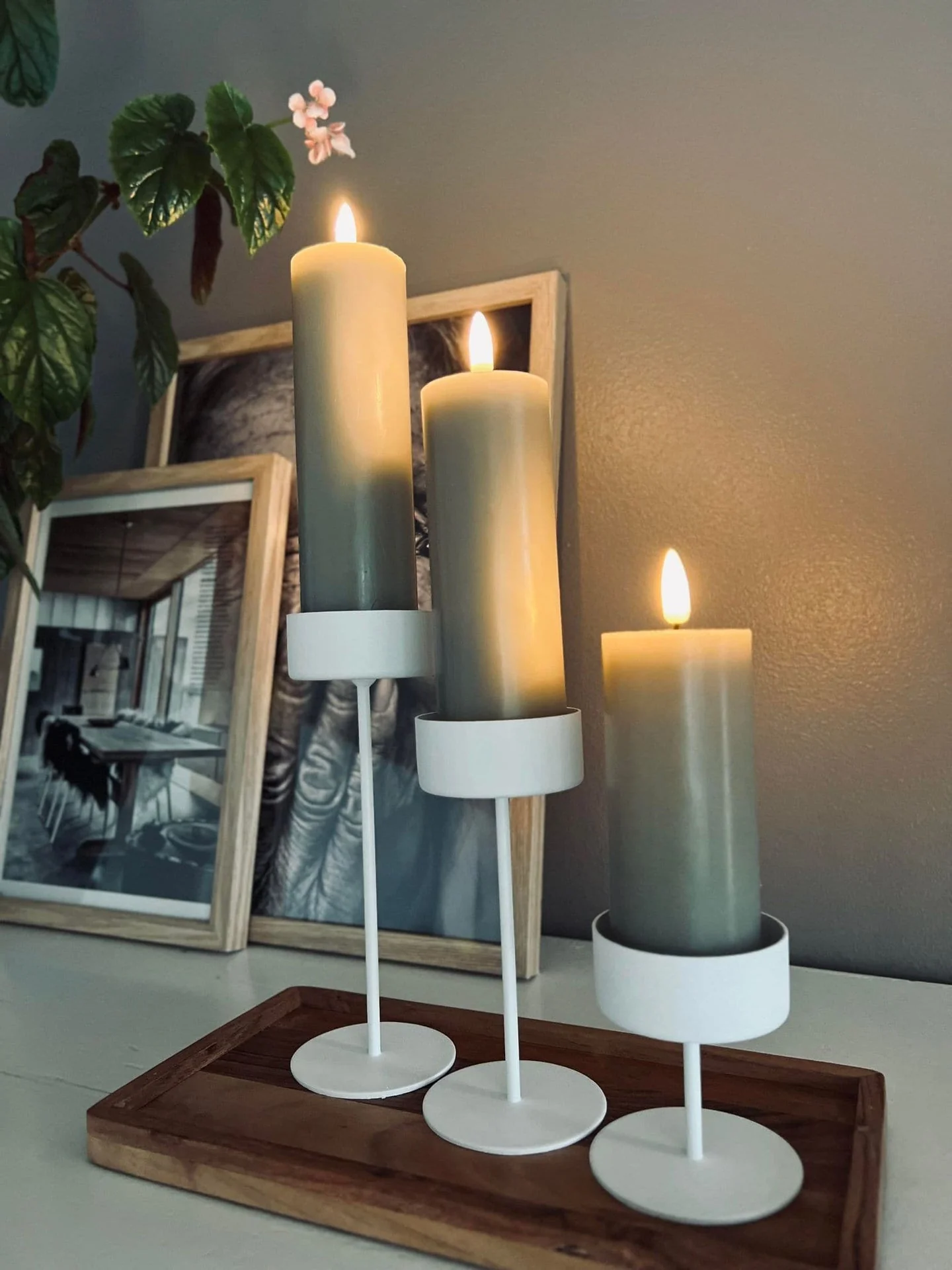 VIAMAJA Simple Big White - Sett med 3 stk - Image 3