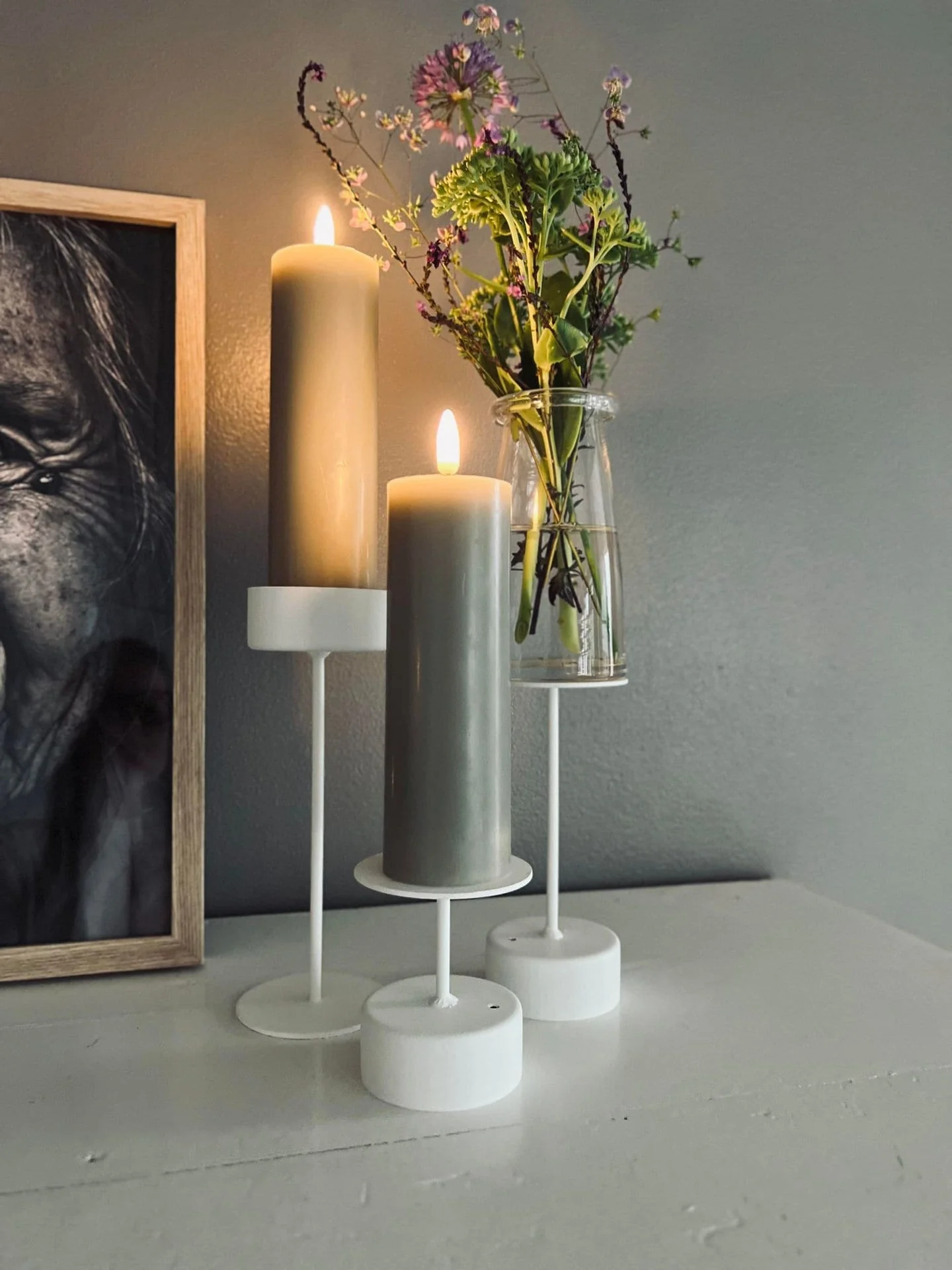 VIAMAJA Simple Big White - Sett med 3 stk - Image 4