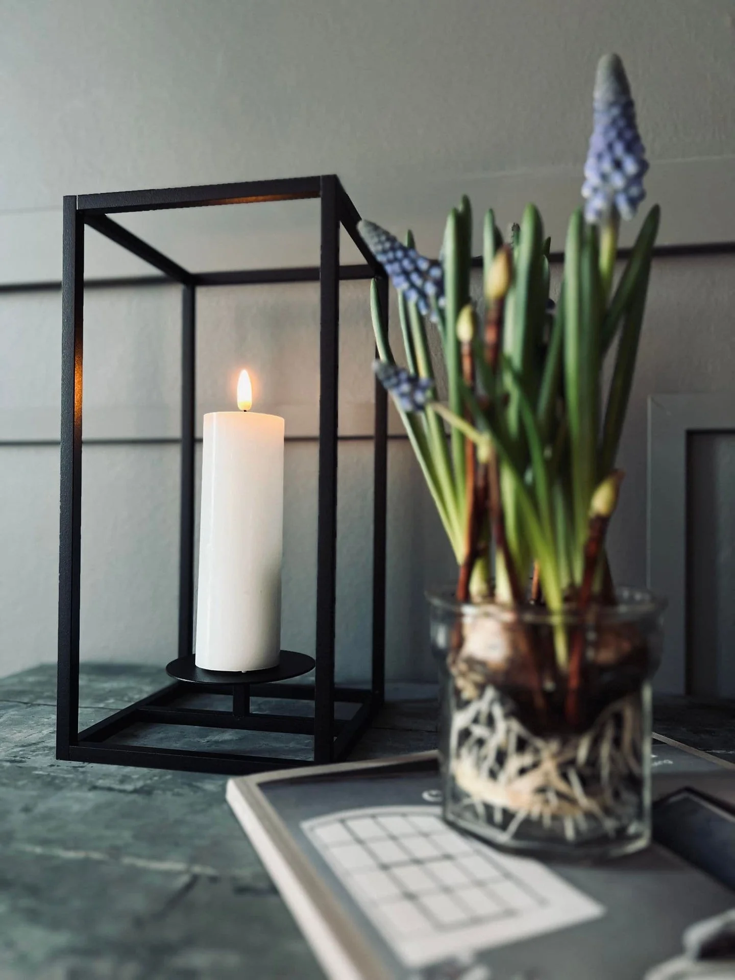 VIAMAJA Cube stage til Bloklys - Stor – Svart - Image 7