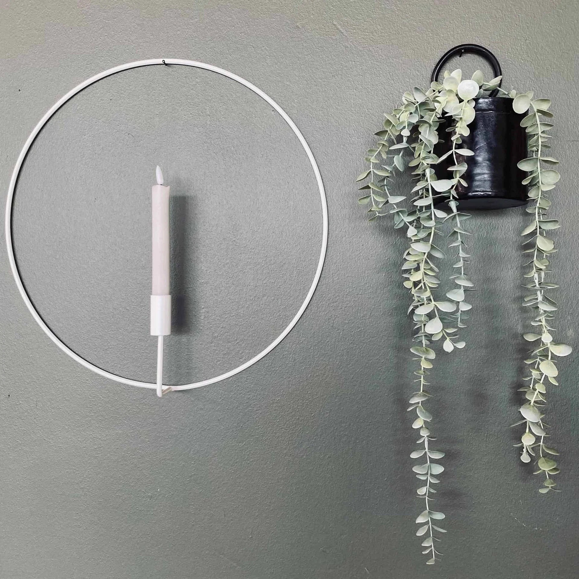 VIAMAJA Sirkelstage – Hvit – Ø 44 cm - Image 3