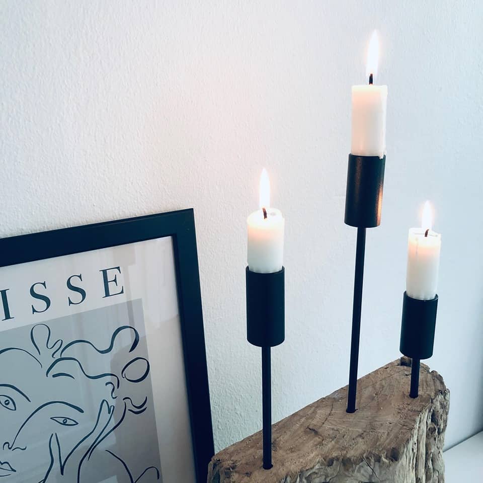 VIAMAJA // Spydsett av 3 stk – Svart - Image 3
