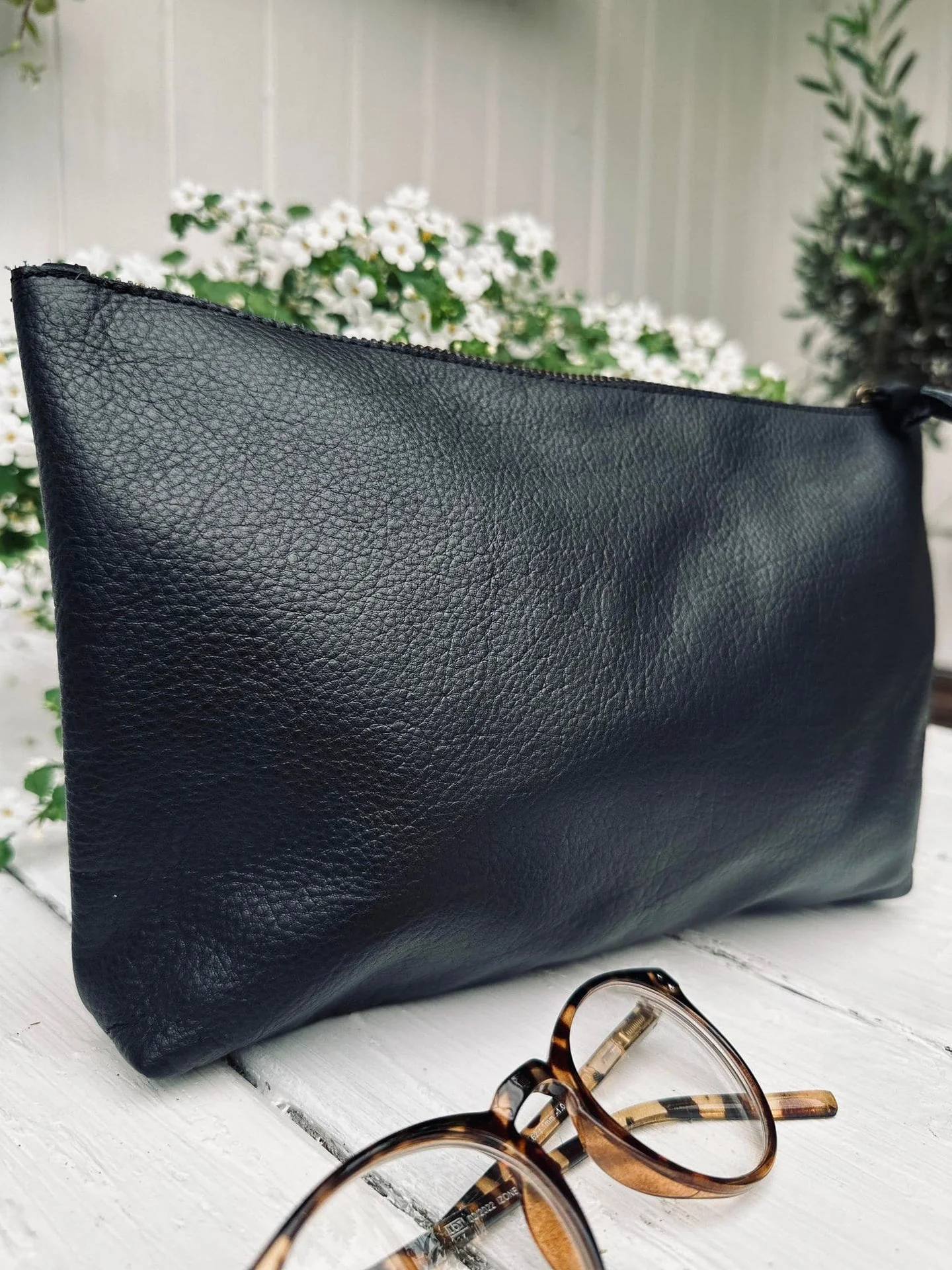 Clutch VIAMAJA – Svart skinn - Image 2