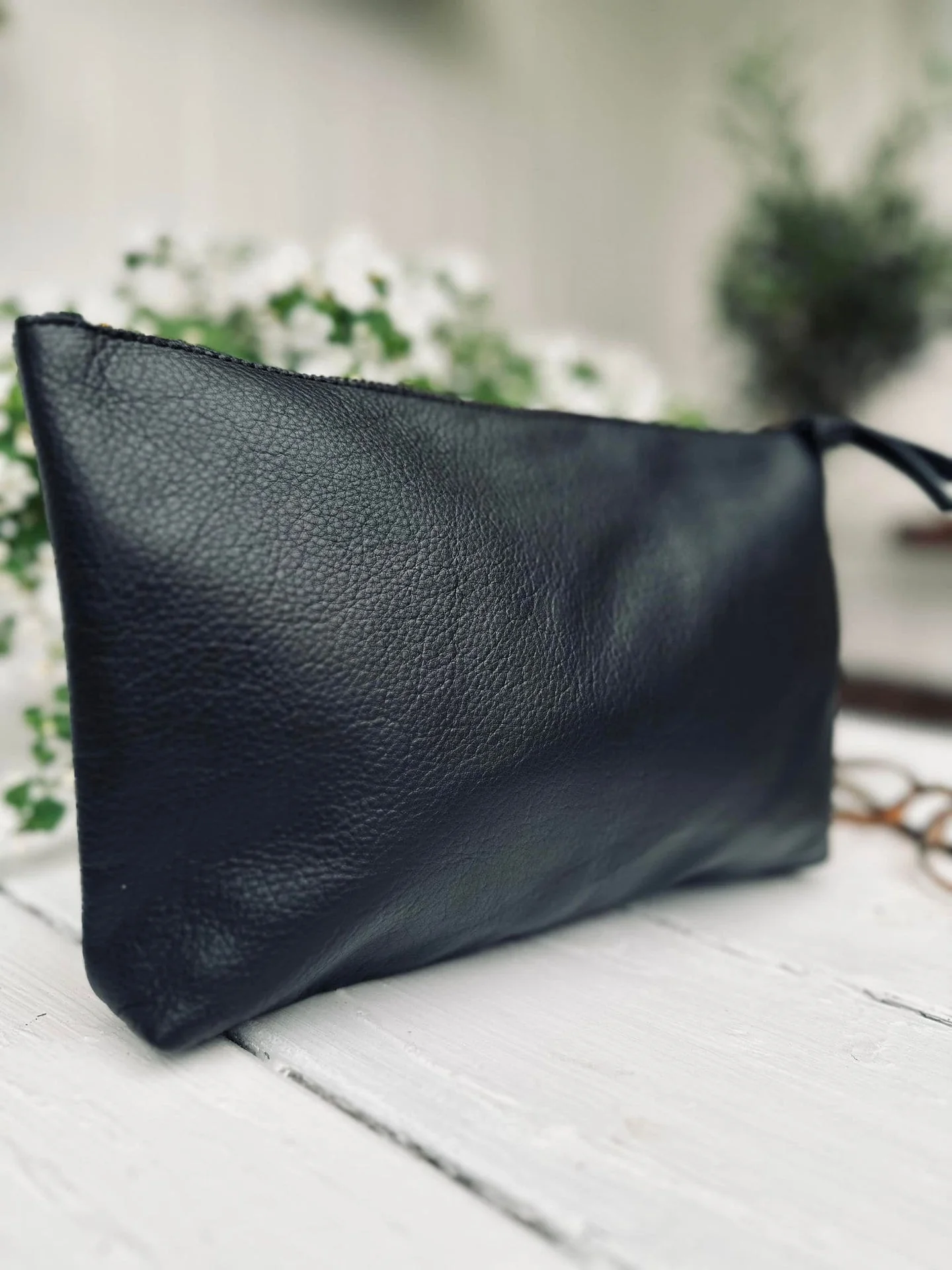 Clutch VIAMAJA – Svart skinn - Image 7