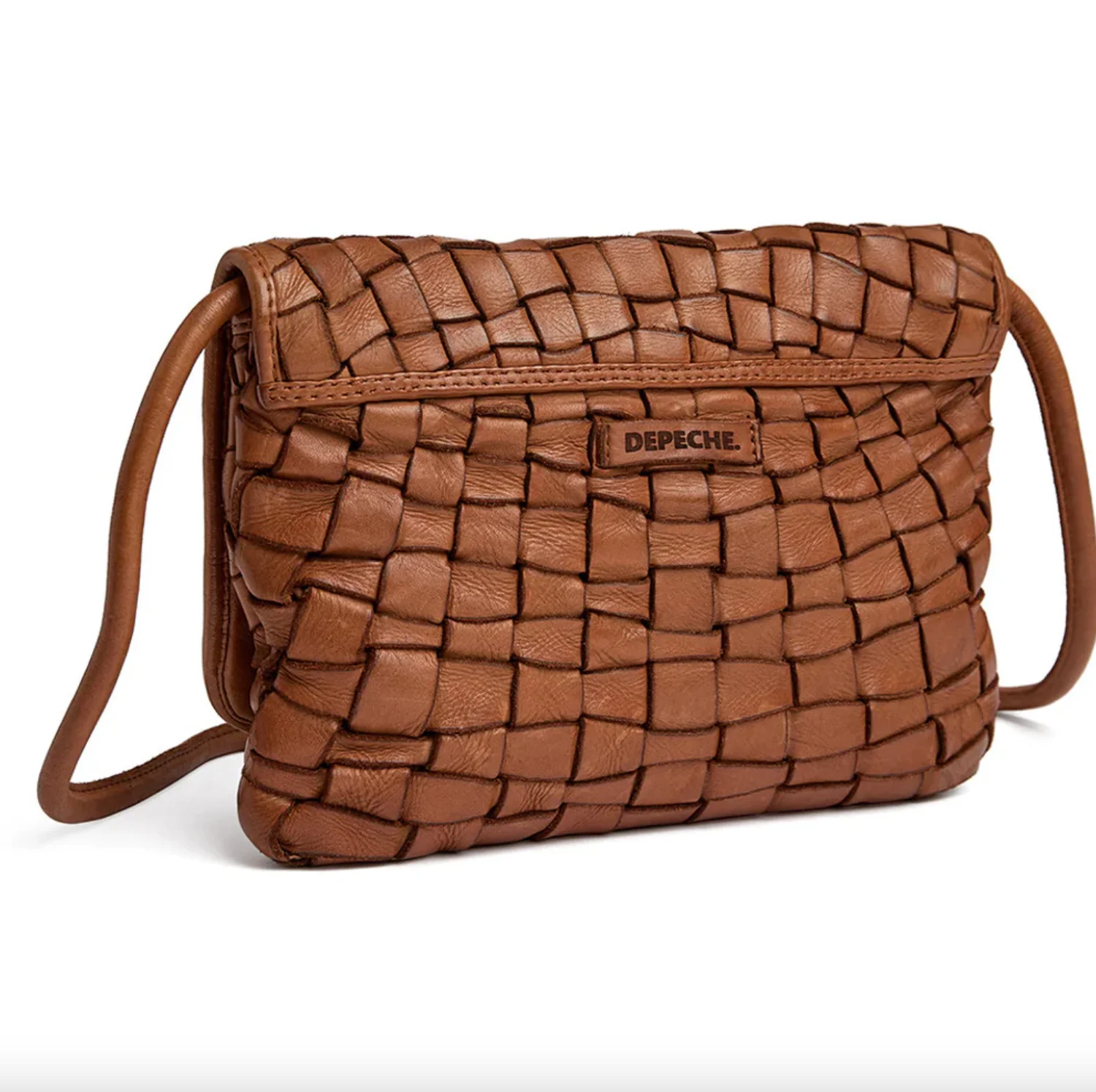 Warsaw Clutch / crossover - Vintage cognac - Image 2