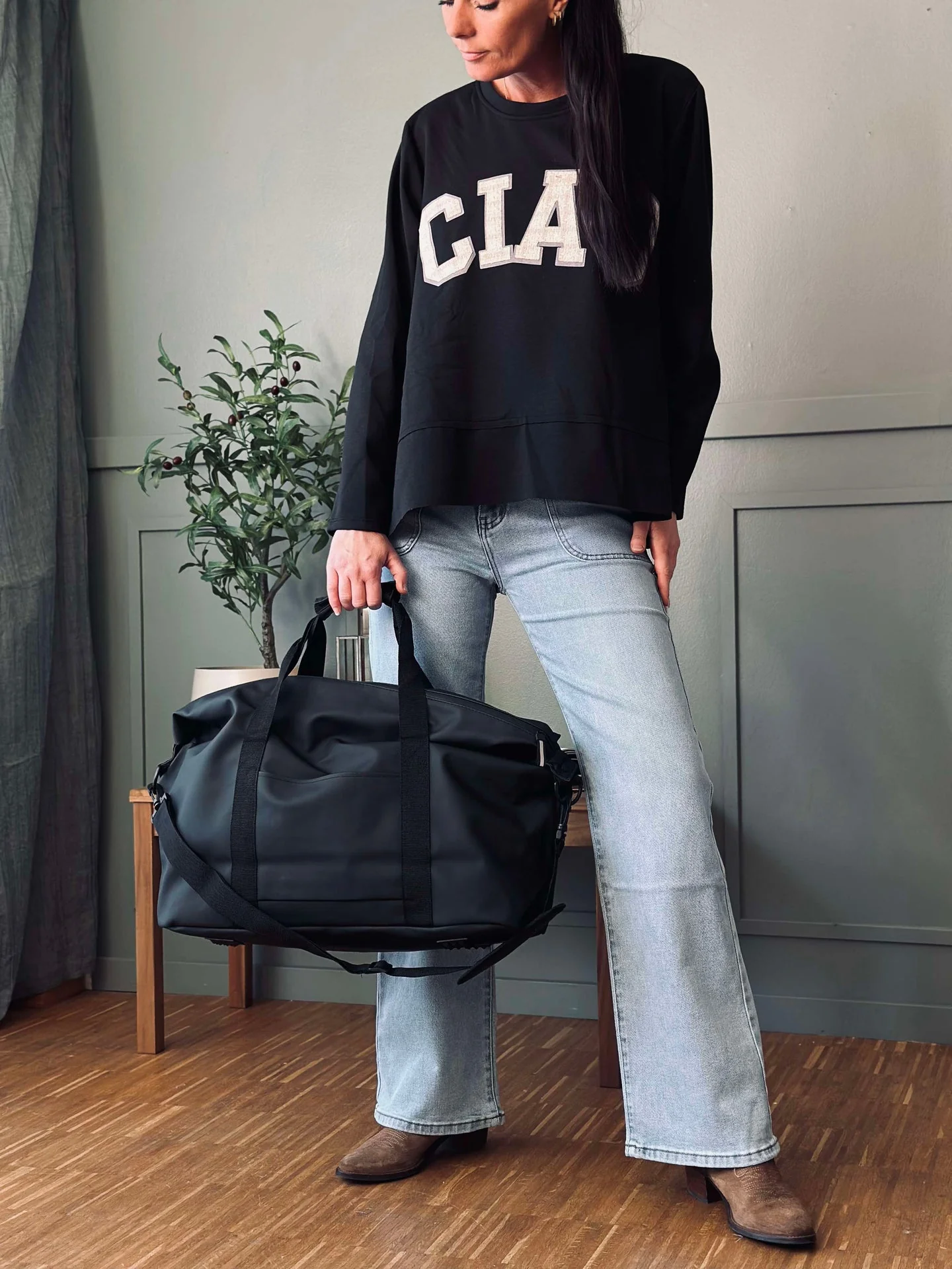 Weekendbag NEOPRENE – Black