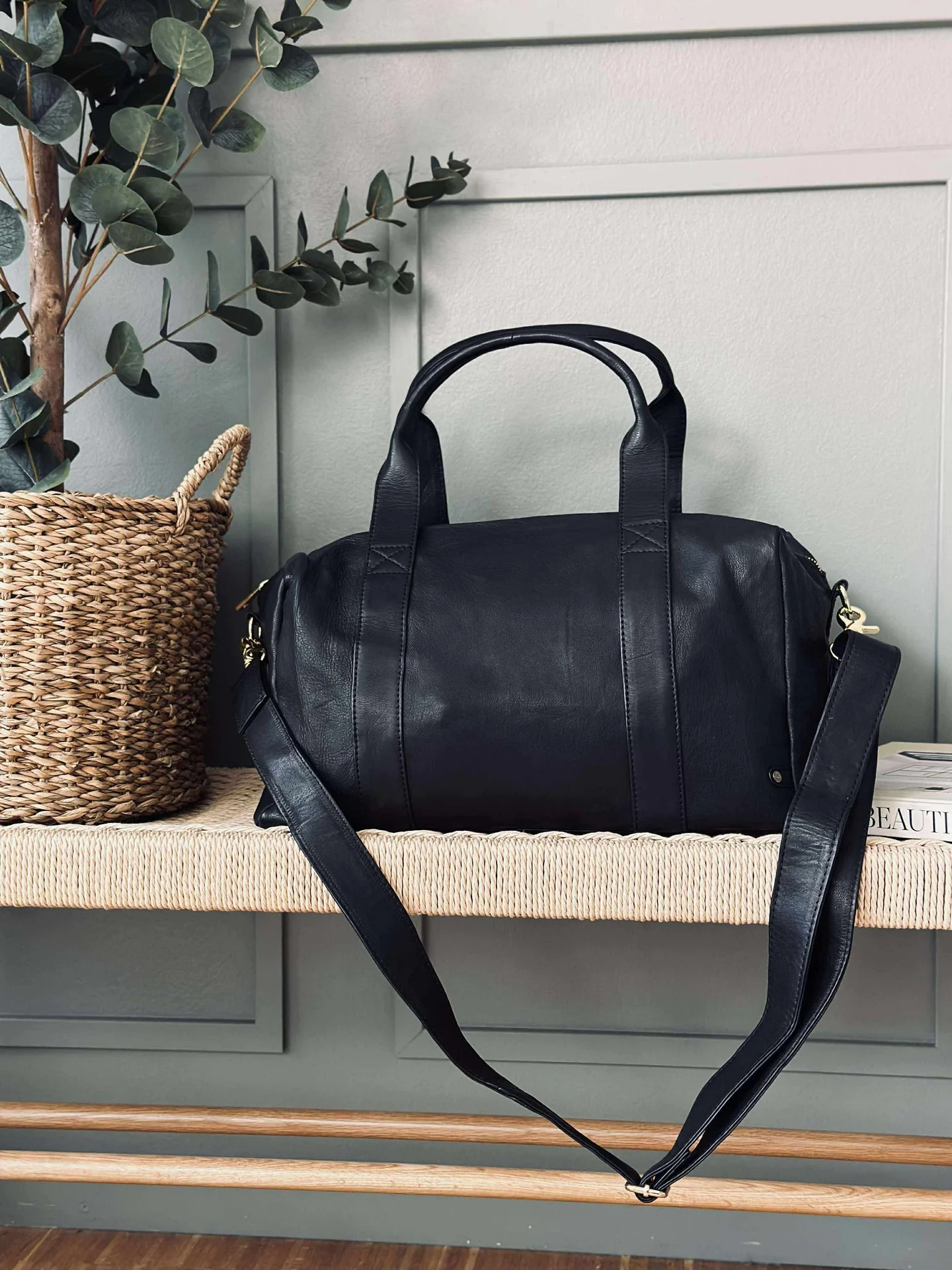 Weekendveske - Black / Gold