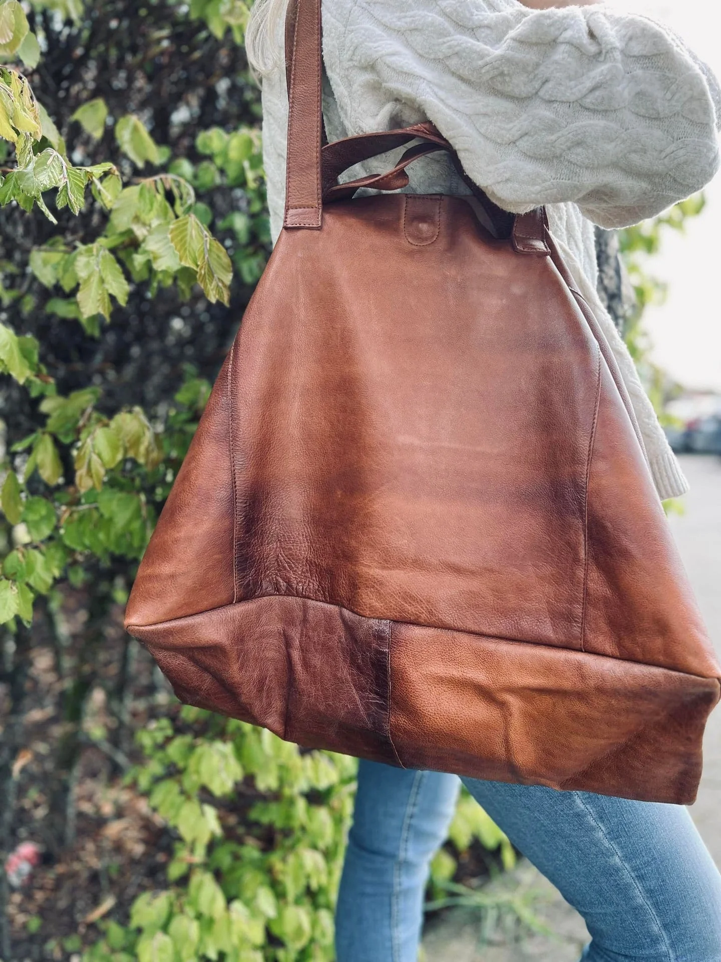 XL KAYA Shopper - Walnut - Image 6